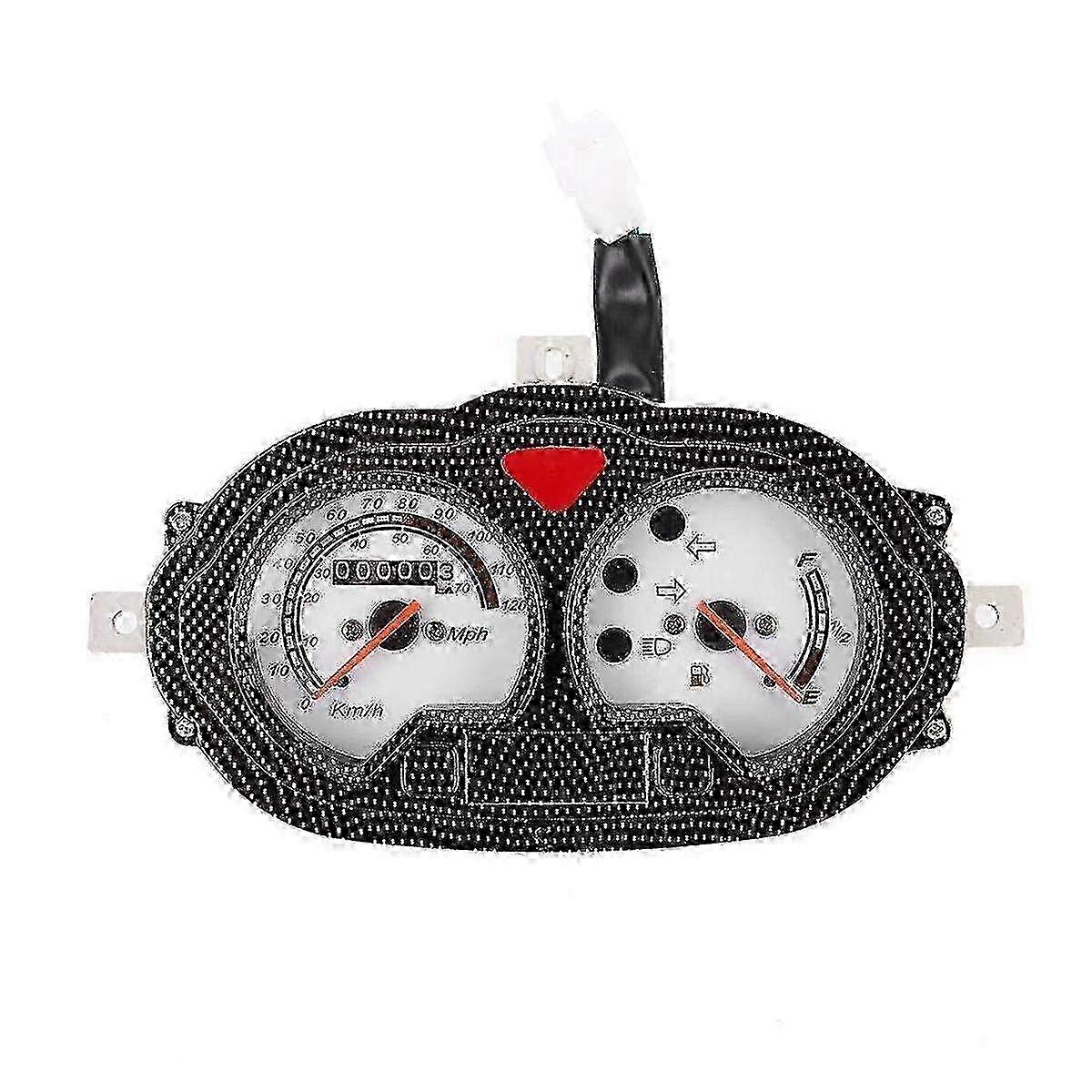 Scooter Dashboard Instrument with Analog Speedometer for Models B05 B08 POPCORN HUSSAR KEEWAY RY8 FOCUS and F-ACT M