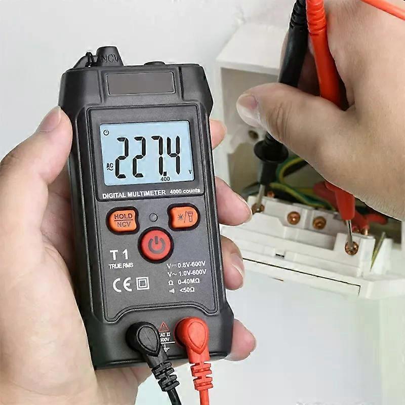 M89B Digital Multimeter with Low Voltage Indicator On-off Buzzer True RMS Auto Voltmeter Range Voltage Resistance Tester