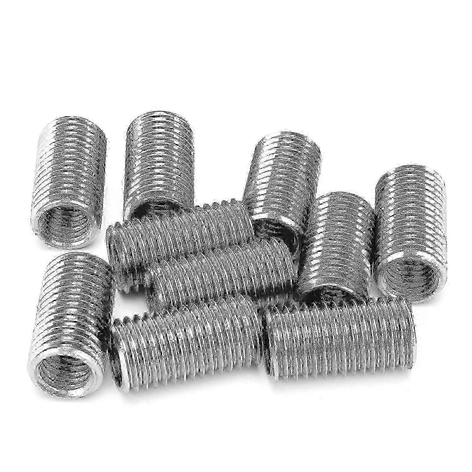10 Pieces M12 to M16 Threaded Reducing Adapter Sleeve Nut for Repair