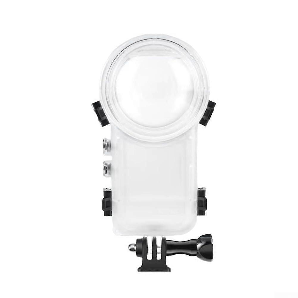 Waterproof Invisible Diving Case Fits Insta 360 X5 60M Underwater Bowl Diving Case Fits Insta360 X5 Anti Fog Blade and Bracket Ref: 4672