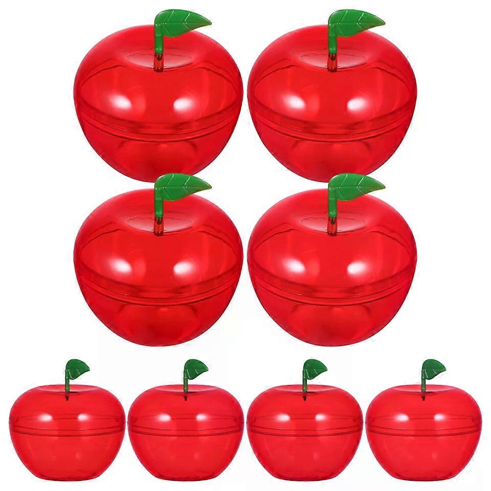 Chocolate Candy Storage Box, 8PCS Christmas Plastic Fruit-shaped Container for Sweets