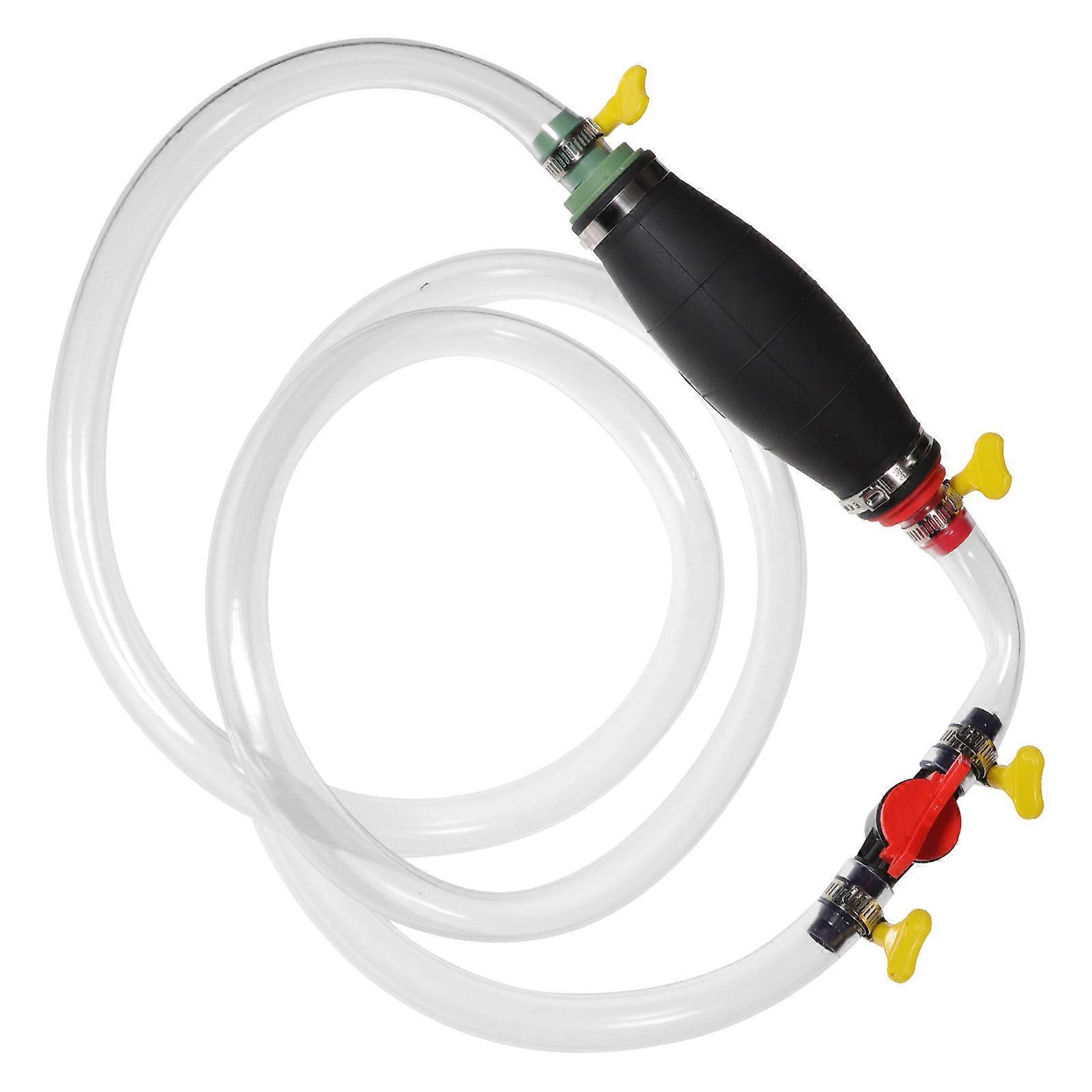 Portable Hand Pump for Fuel Transfer with Efficient Gasoline Hose Multi Color 1 Set