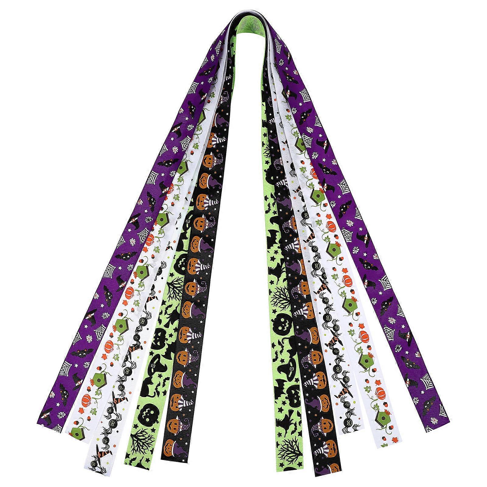 Assorted Color DIY Gift Wrapping Ribbons 5Pack Fun And Creative Halloween Decor Available For And Crafting Ideas