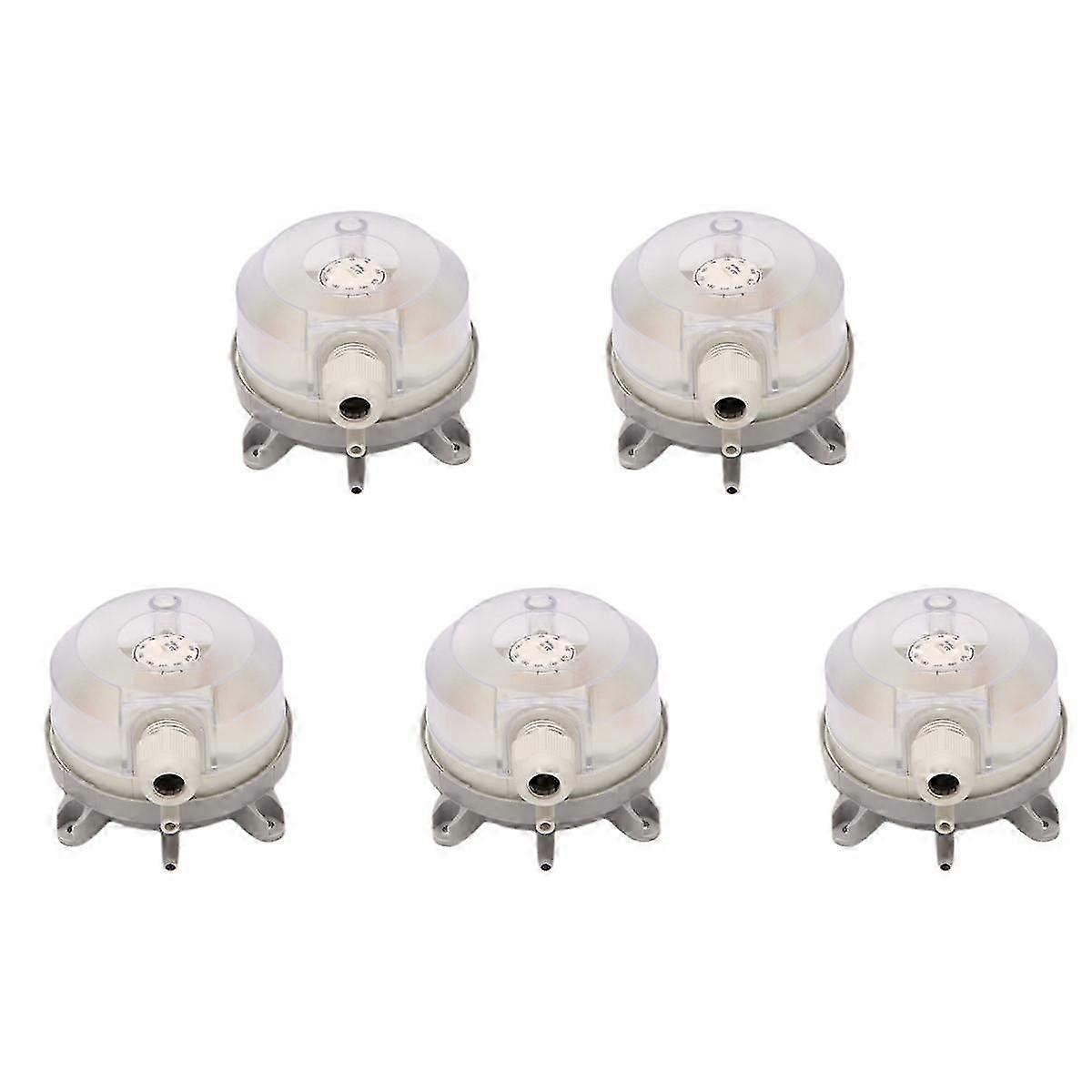 5X luftdifferansetrykkbryter 30-300Pa 1K-5Kpa justerbar mikrotrykksluftbryter