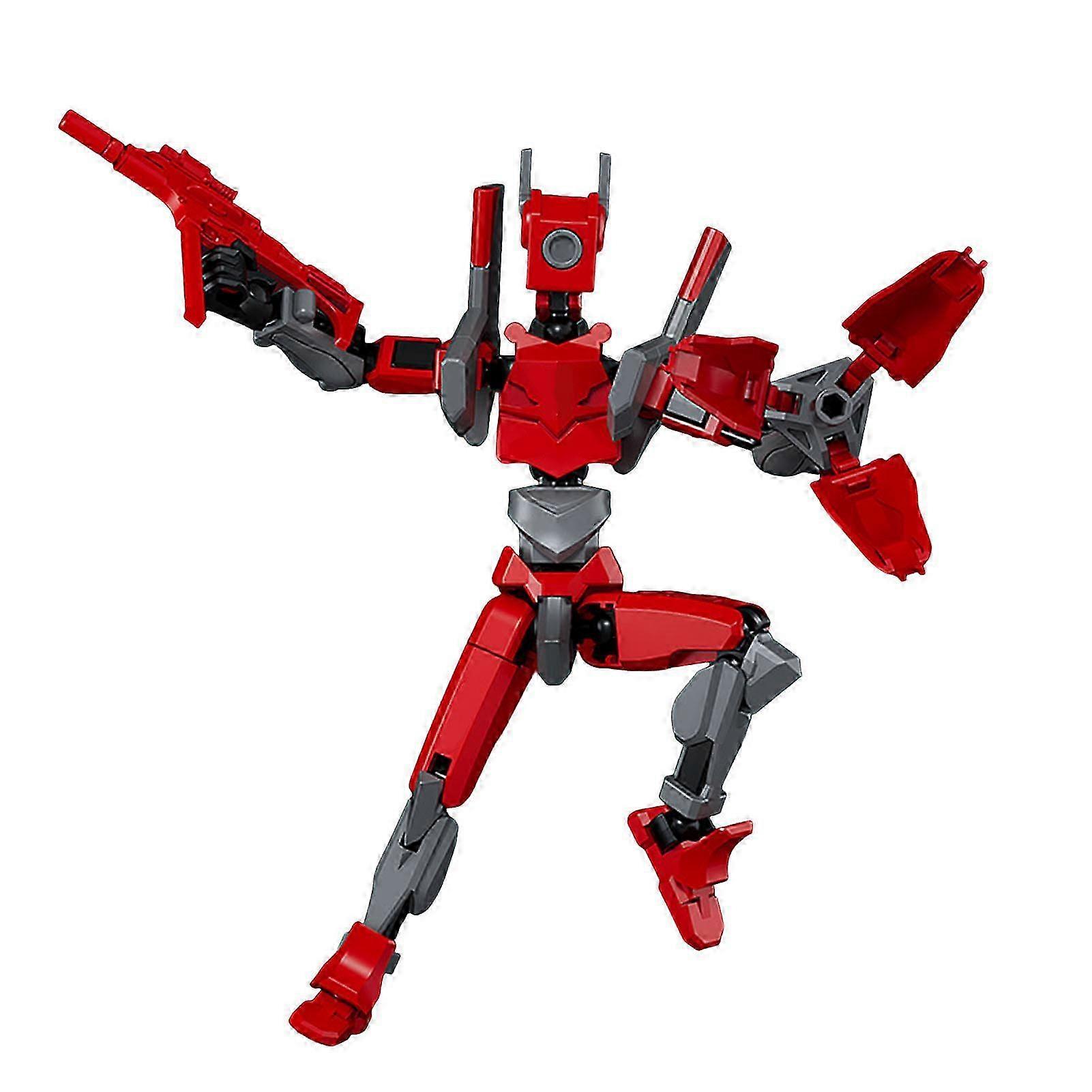 2025 Titan13 Action Figure, Lucky Robot 13 Action Figure,3D Printed Multi-Jointed Movable Action Figures,Dummy Robot 13 Figure Creative Gifts