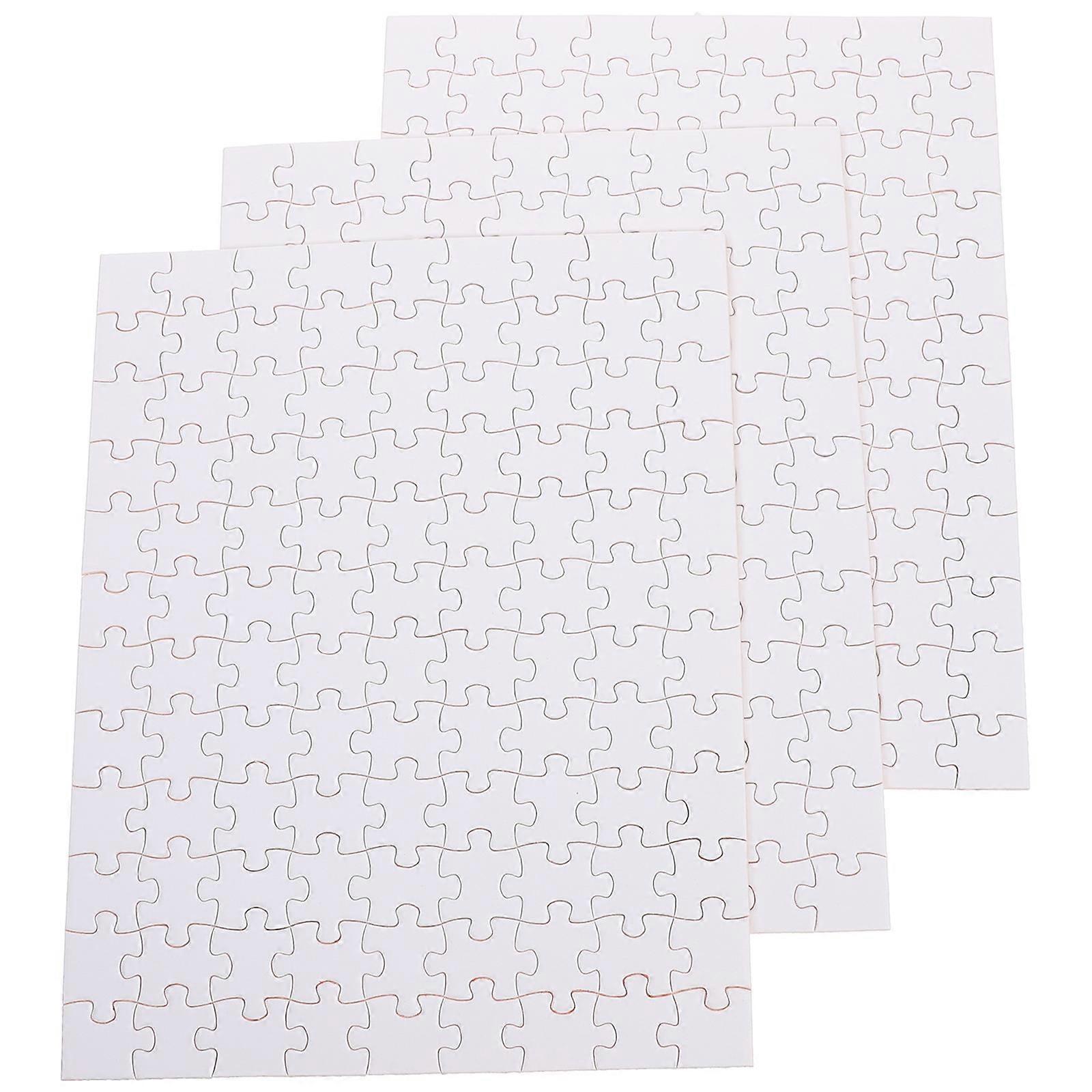 Diy Blank Sublimation Jigsaw Puzzle Sheets For Custom Crafts Heat Transfer Projects And Creative Fun Activities