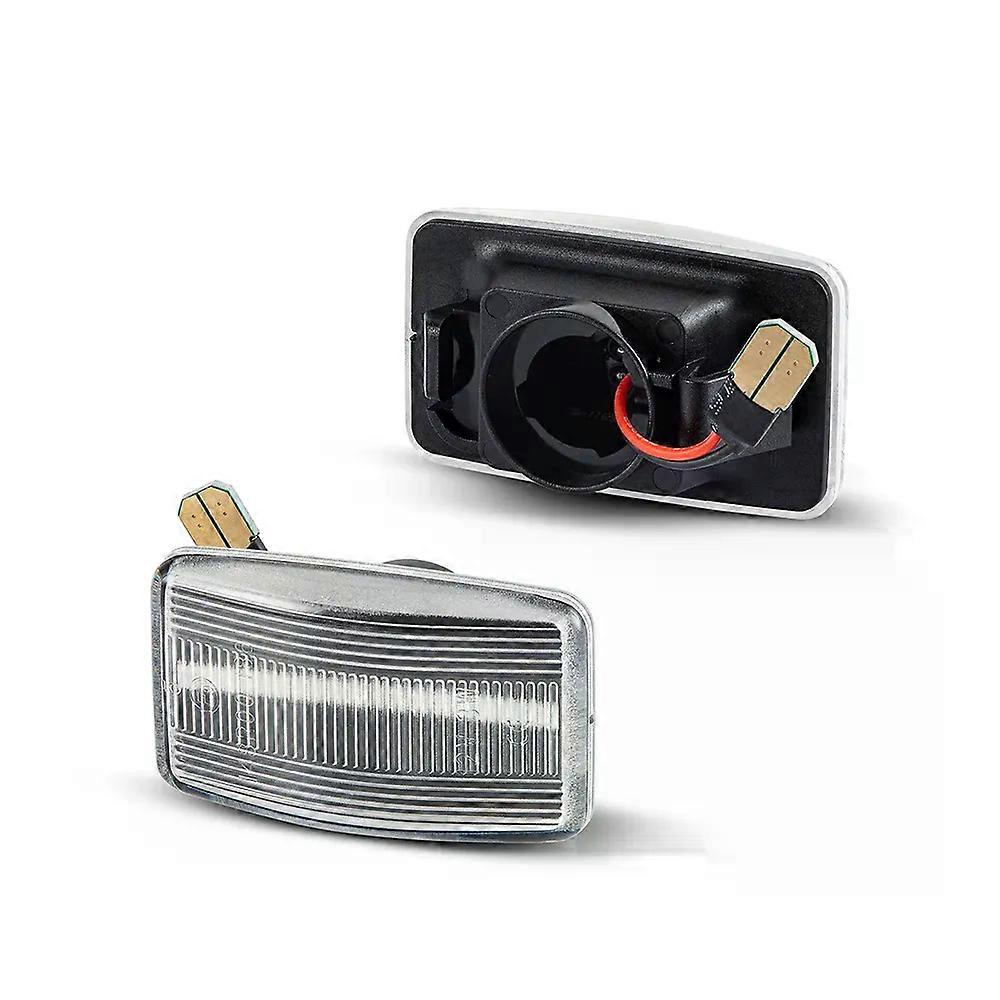 2PCS Dynamic Turn Signal Lamp Side Marker Light for Toyota Land Crusier FJ80 1990-2006 Corolla Wangon 1990-1995 Lexus LS400