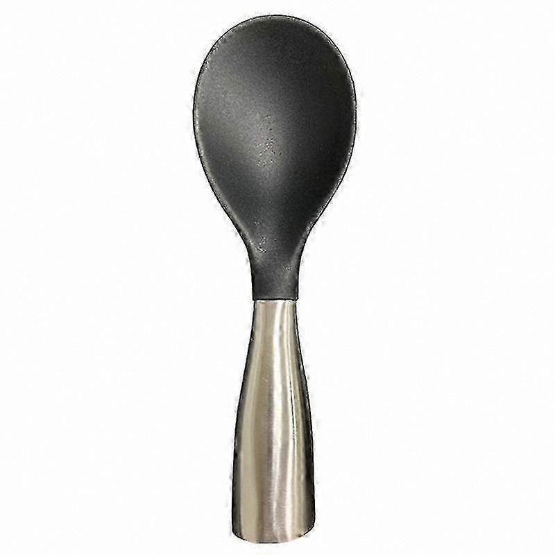 Ergonomic Heat-resistant Spoon for Rice with Non-stick Stainless Steel Handle for Kitchen Use