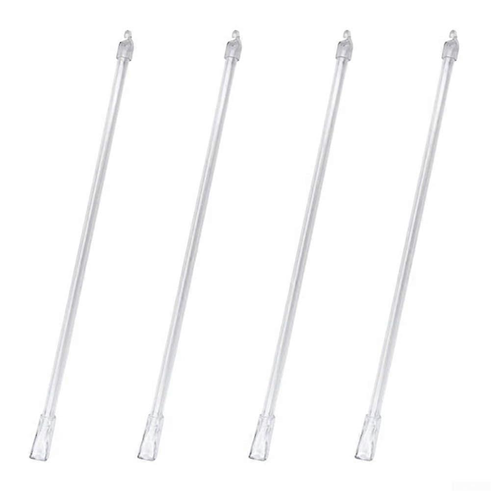 Replacement Acrylic Blinds Rods 12' Long Pack of 4 with Swivel Handles
