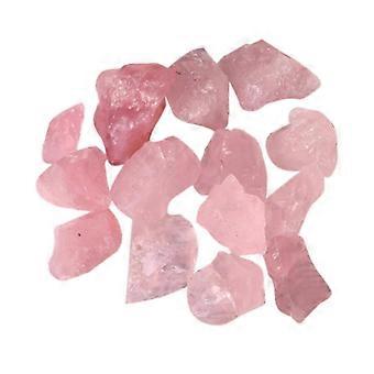 100g Natürlicher Rosenquarz Mineral Rosa Quarz Kristall Rohstein