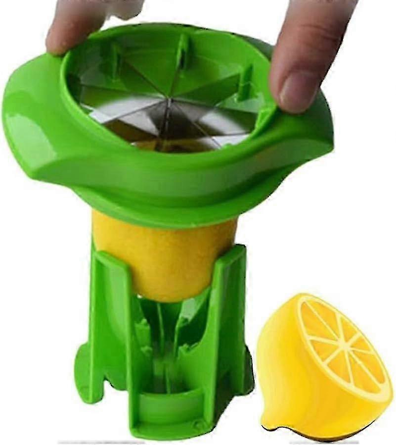 Lemon Wedge Slicer for Fruit Cutting in Cocktails & Kitchen