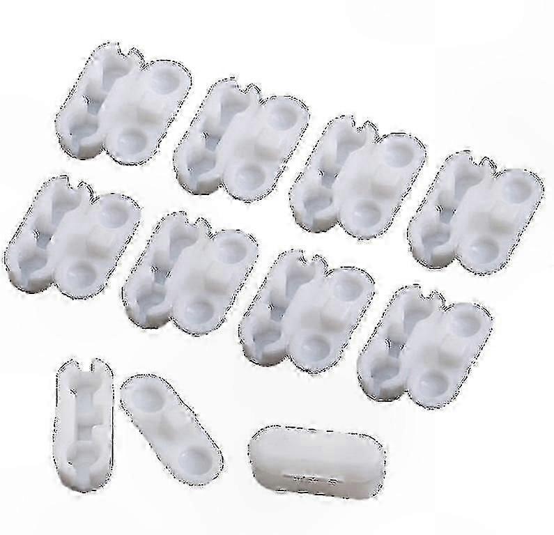 10-Pack Plastic Roller Blind Pull Cord Connectors for Curtain Chains