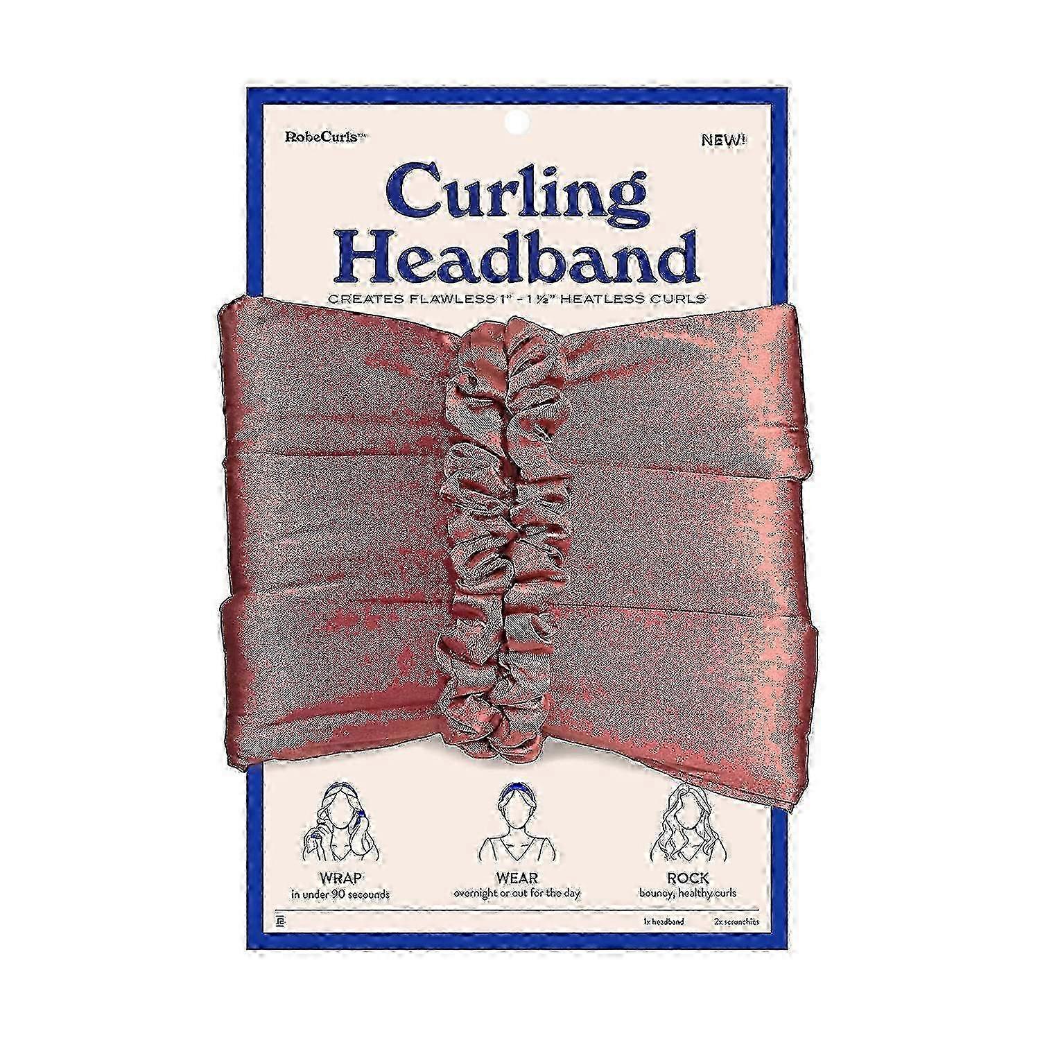 Robecurls Heatless Curling Headband for No Heat Styling