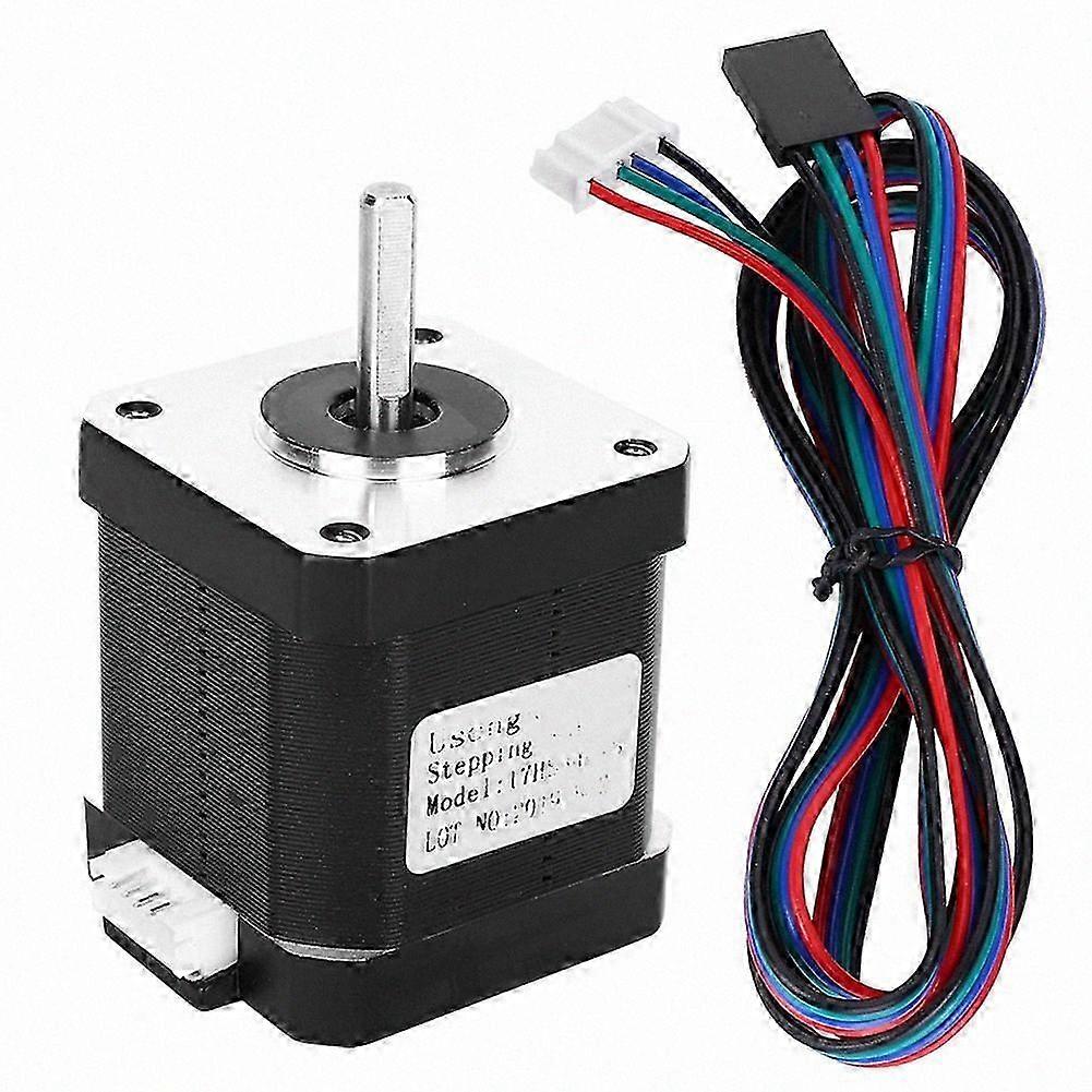 NEMA 17 Stepper Motor with 4 Wires for 3D Printer Replacement and Electrical Projects