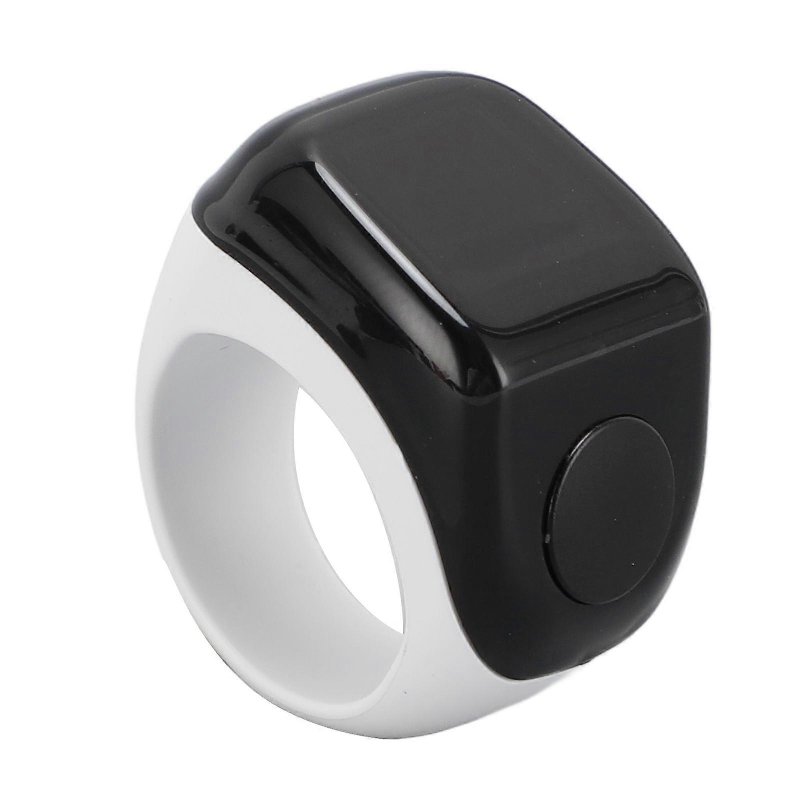 Smart Finger Counter with 0.42in OLED Screen, 50mAh Battery, White