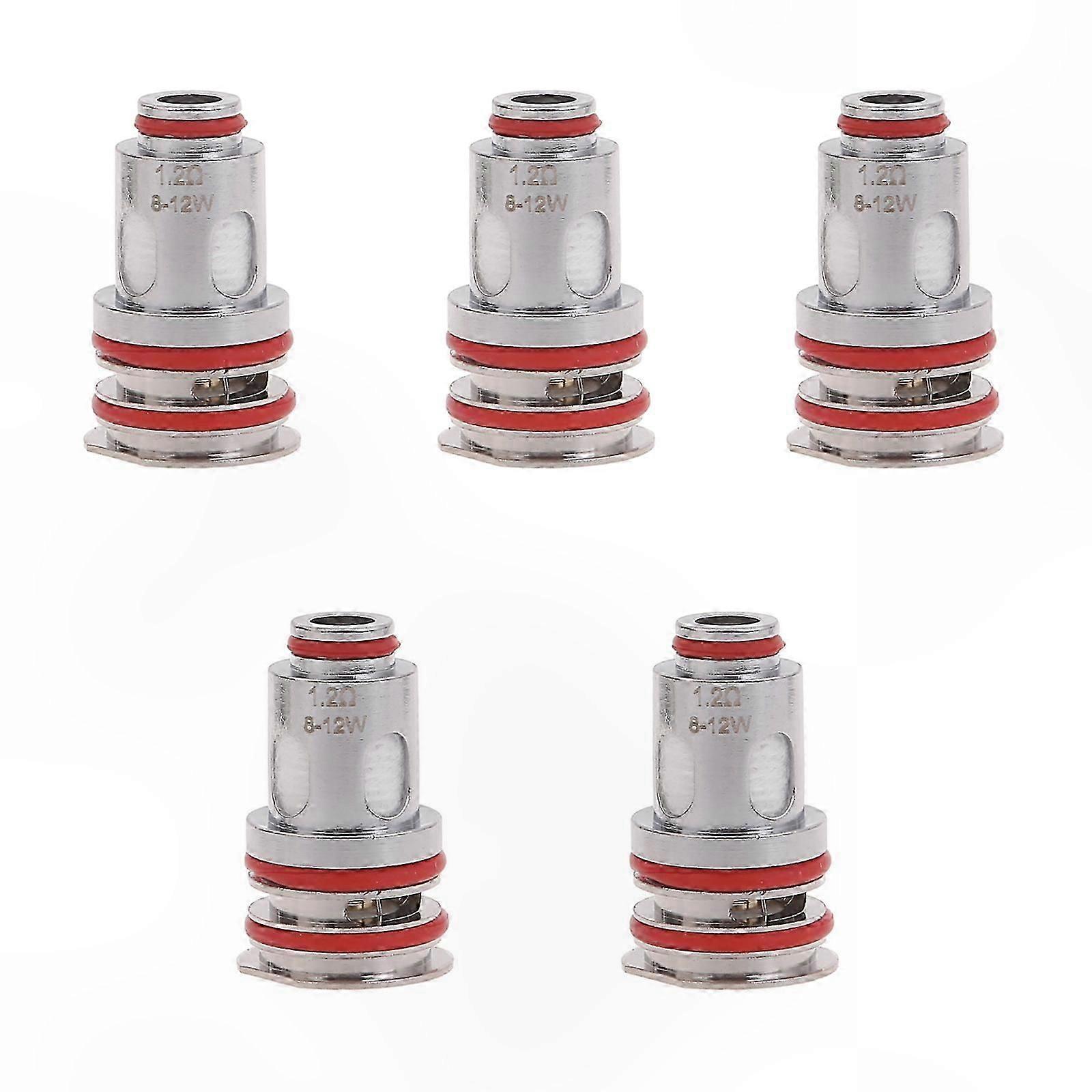 5-Pack Replacement Coils for GTX Atomizers 0.15ohm-1.2ohm Enhanced Vaping Performance Durable Wire Coil Set