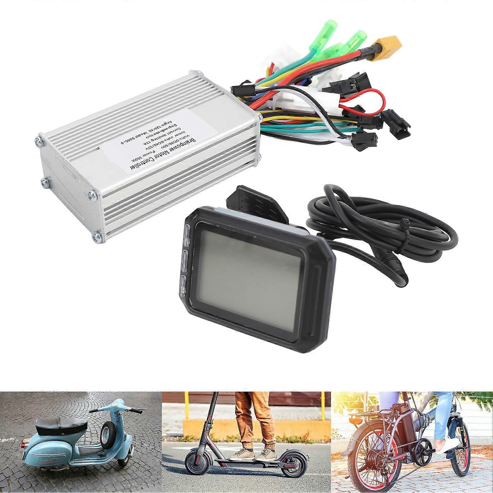 48-60V 350W Brushless Motor Controller with S600 LCD Display Panel
