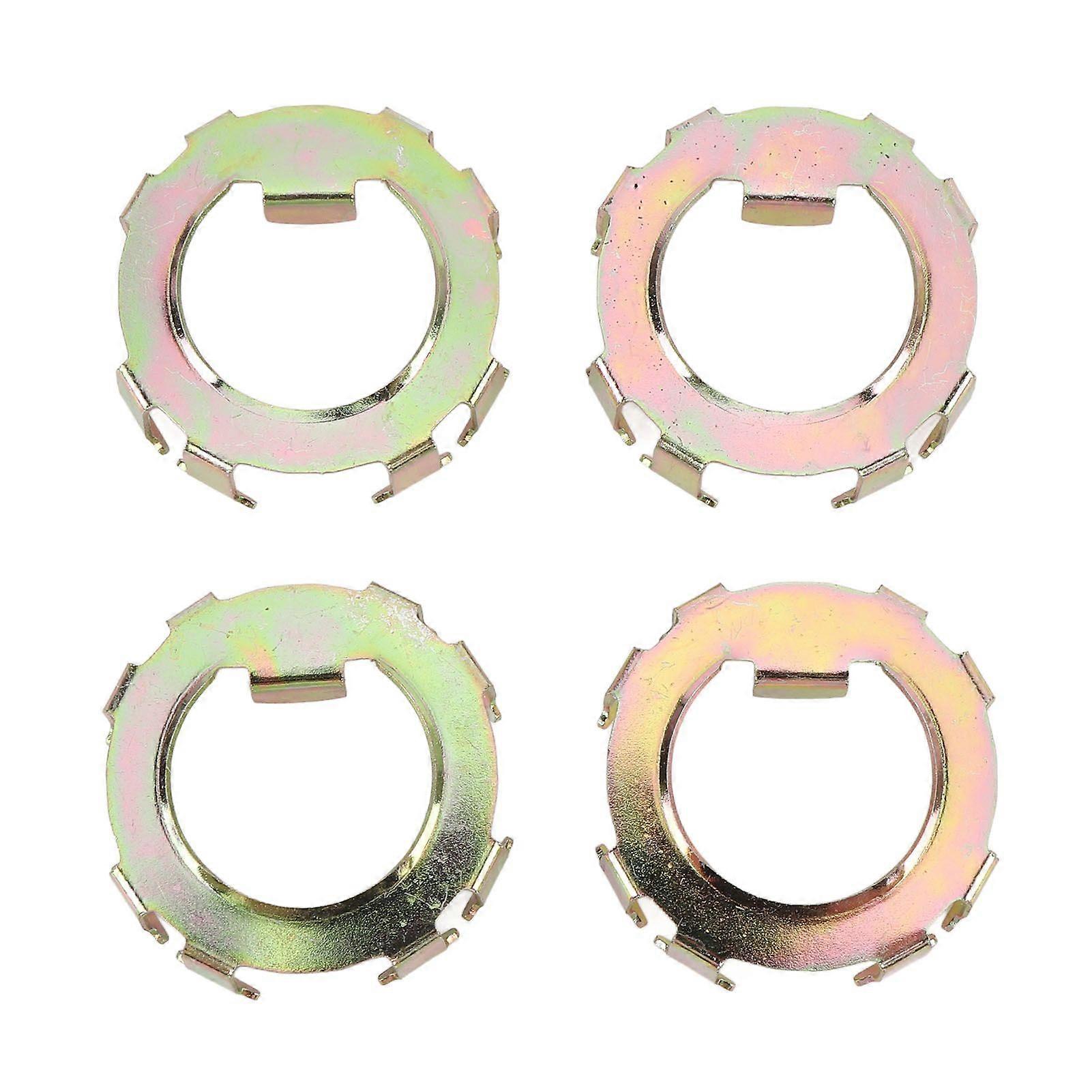 4Pcs Trailer Spindle Nut Retainer Metal Secure Fixation Wheel Spindle Nut Retainer Replacement for EZ-Lube Jam Nut 2 to 8K Dexter Axle