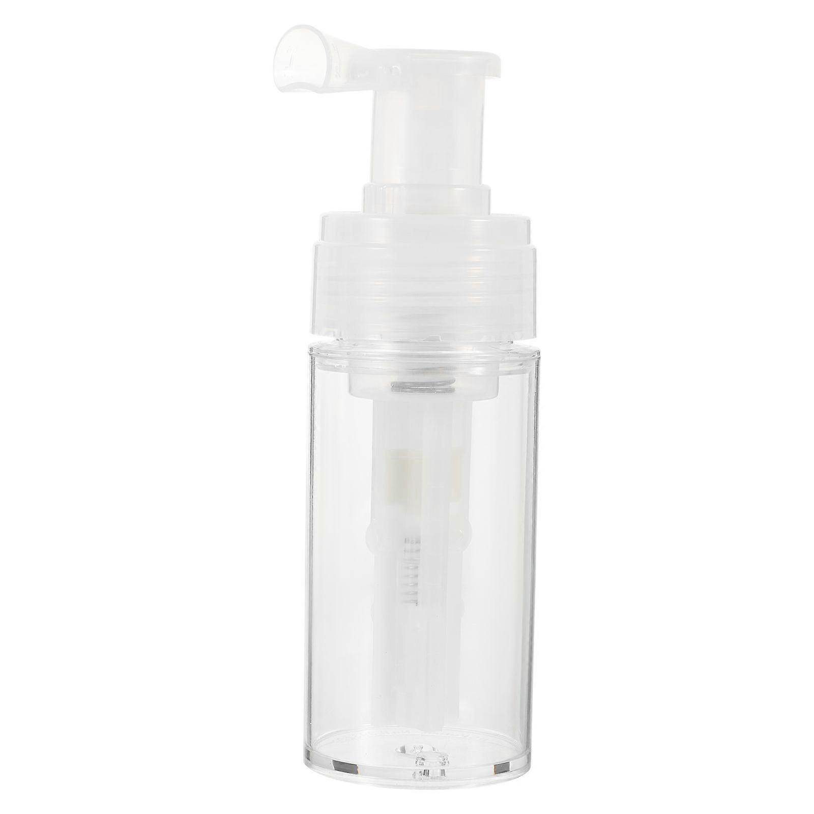 1Pc 110ml Refillable Spray Bottle Portable Travel Bottle Hairdressing Tool Empty Bottle Container (Transparent)