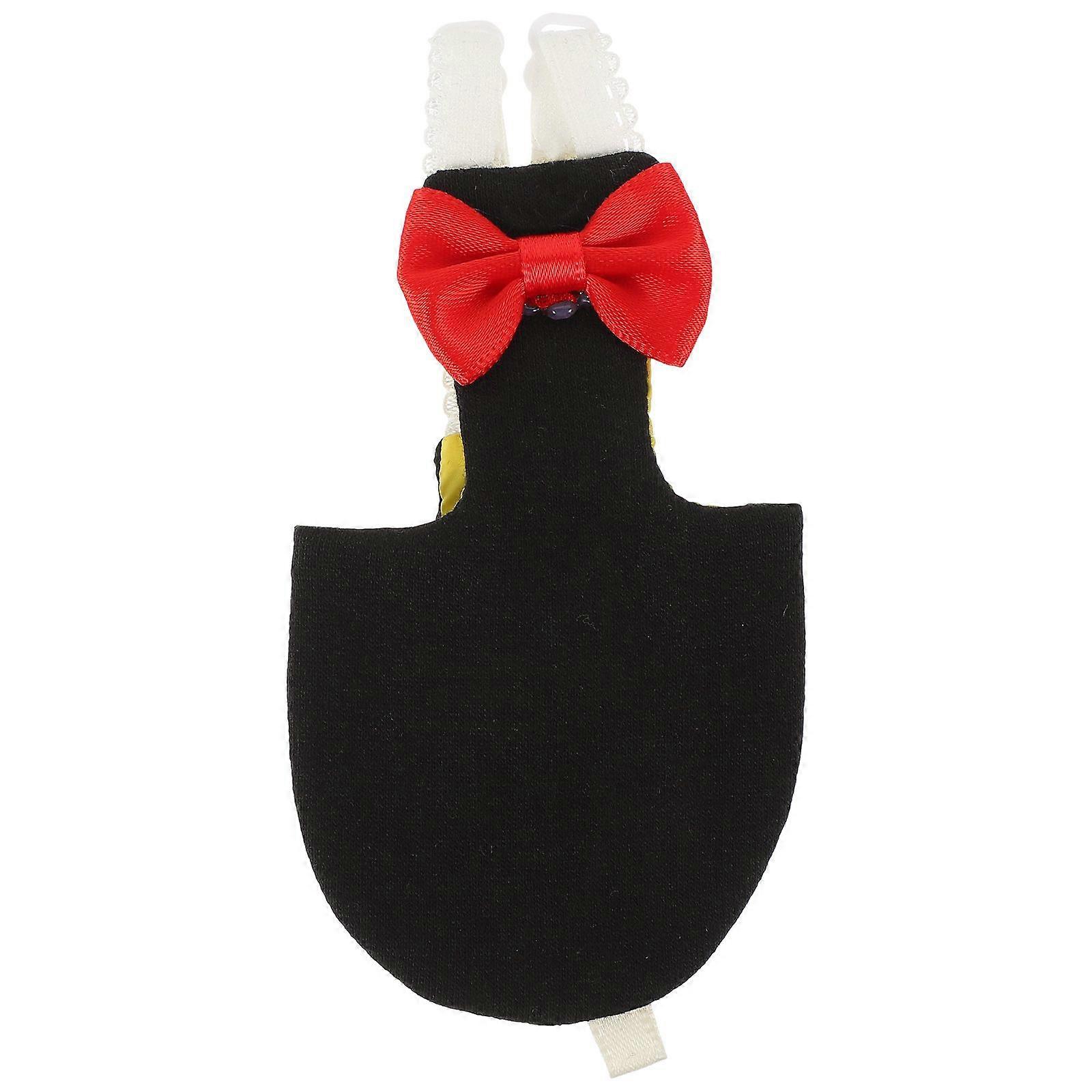 Washable Bird Diaper Reusable Parrot Nappies Clothes Birds Flight Suit Diaper with Bow