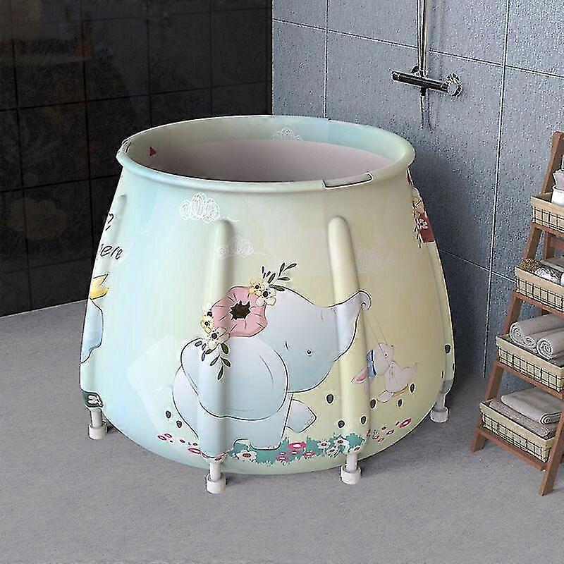 Pvc Bathtub Folding Shower Bucket 80*80cm
