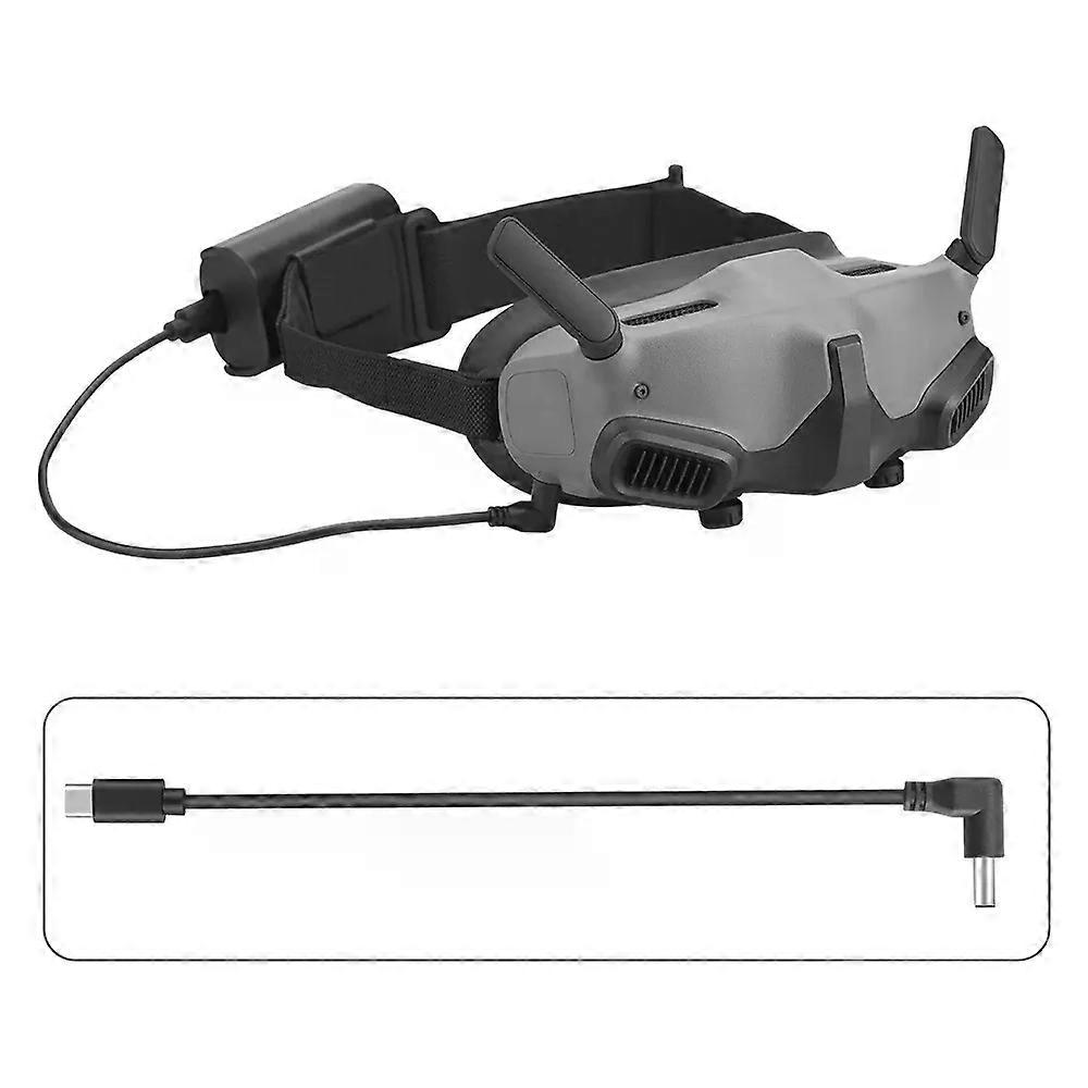 Portable Power Charging Cable for DJI Goggles 2/V2 Fast Charge Power Supply Cable for DJI Avata Drone Replaceable Accessory