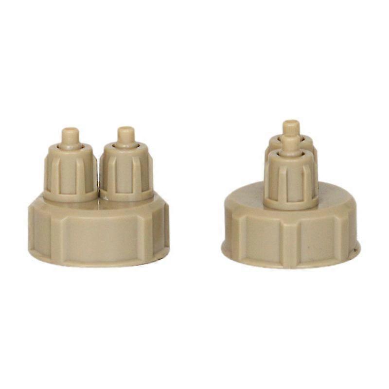 Aquarium Multifunction 2Pc DIY CO2 System Kits Generator Bottle Cap Fish Tank Carbon Dioxide DIY Qu