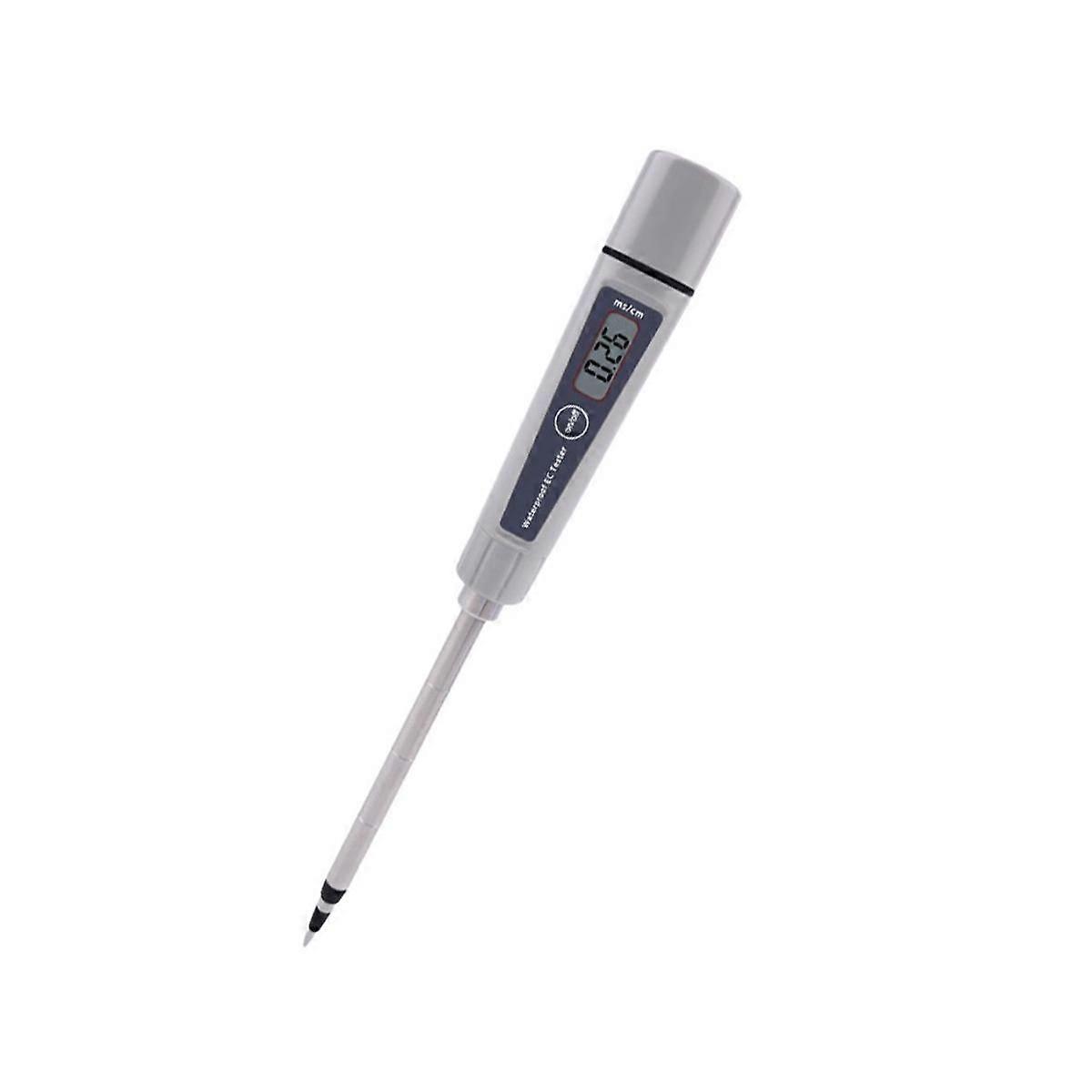 EC-316 Soil EC Tester ATC Precision Digital Soil Meter Conductivity Tester 0-4.00 /cm for Plants/Fa