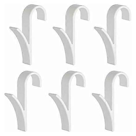 Radiator Hooks, 6pcs Space Saving Bathroom Hook, Radiator Holder, for Heated