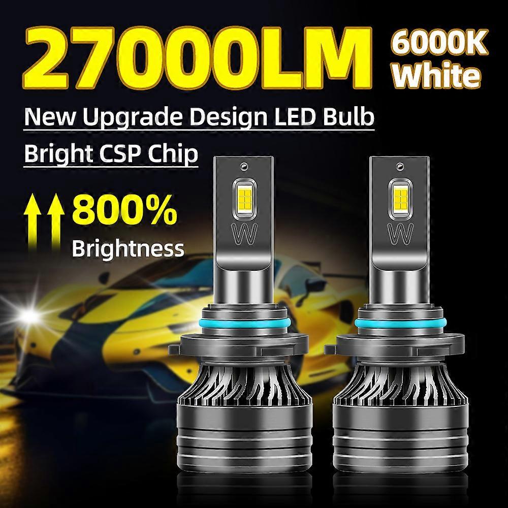 6000K Car Light H4 LED H7 H11 Canbus Headlight High Power 270W 3570 CSP H1 H9 9005 HB3 9006 HB4 Turbo Lamp 12V 24V 27000LM