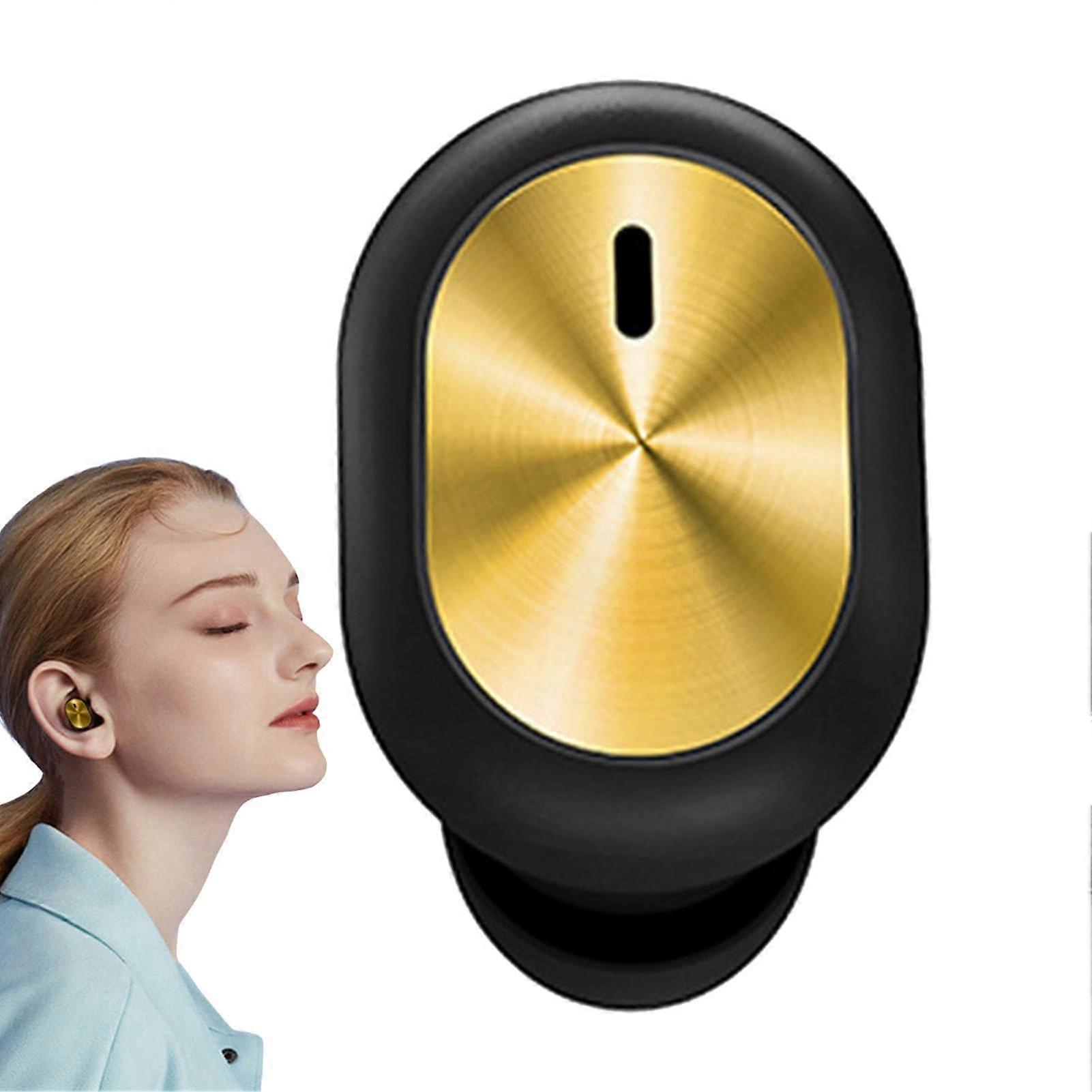Mono Earbud Single Wireless Earphone Invisible Earpiece For Smartphones Compact Small Headset For Audiobooks And Driving
