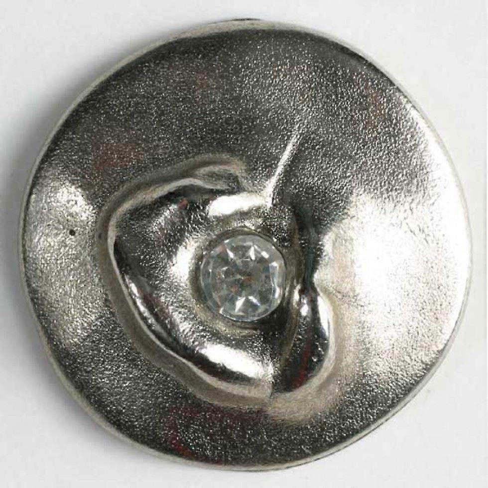 Dill Round Diamante Buttons (Value Pack)
