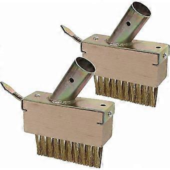 Moss Remover For Garden Path, Crack Cleaner Steel Wire Brush With Handy Weed Scraper For Patio Deck, Weed Removal Tool For Outdoor Pathway Driveway