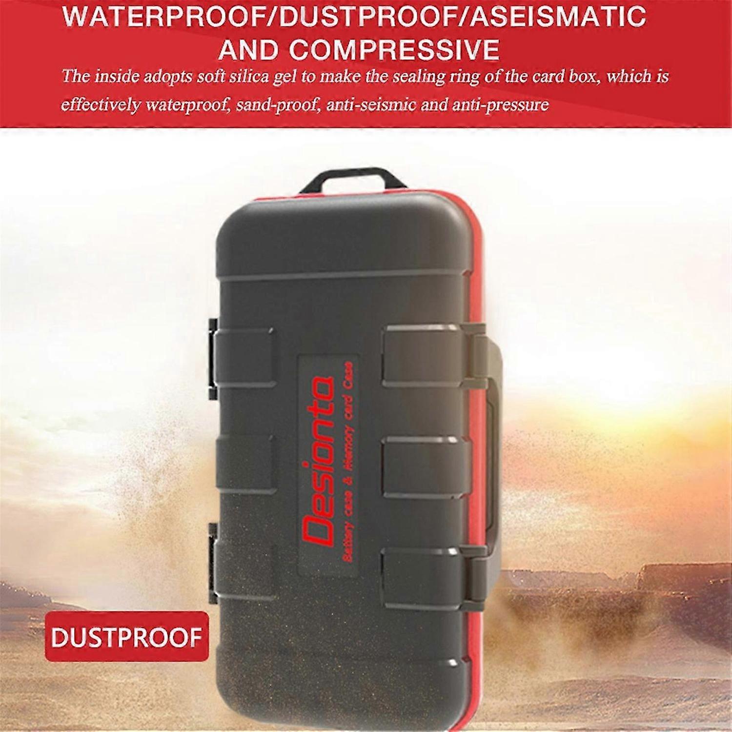 Waterproof SD Card Holder Camera Battery Case SD/XQD//TF