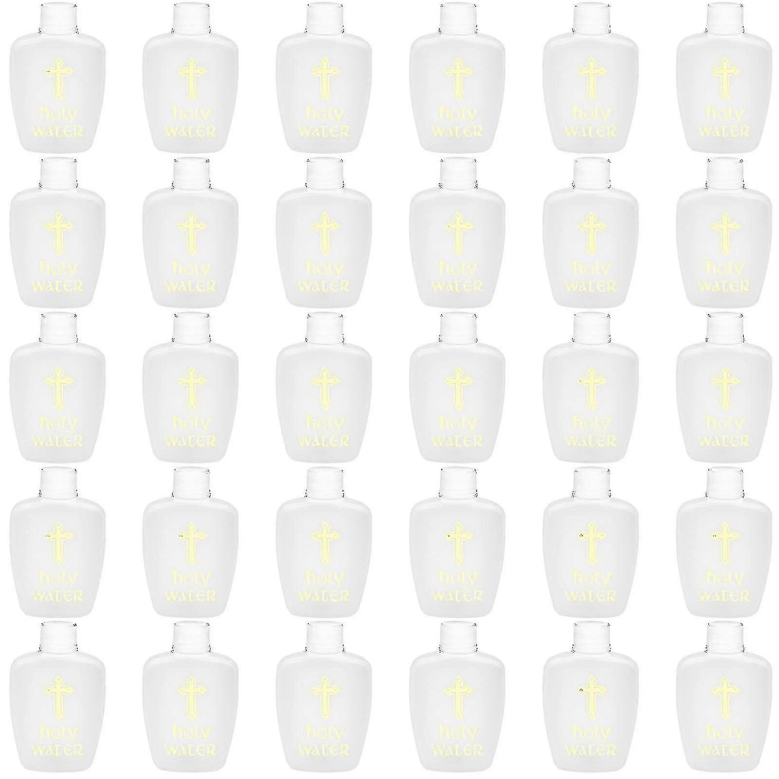 25pcs 60ml Holy Water Bottles Plastic Holy Water Container Holy Water Empty_om