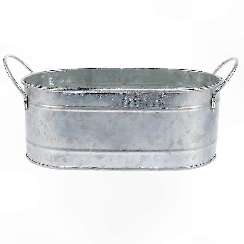 Single Metal Sheet Flower Pot