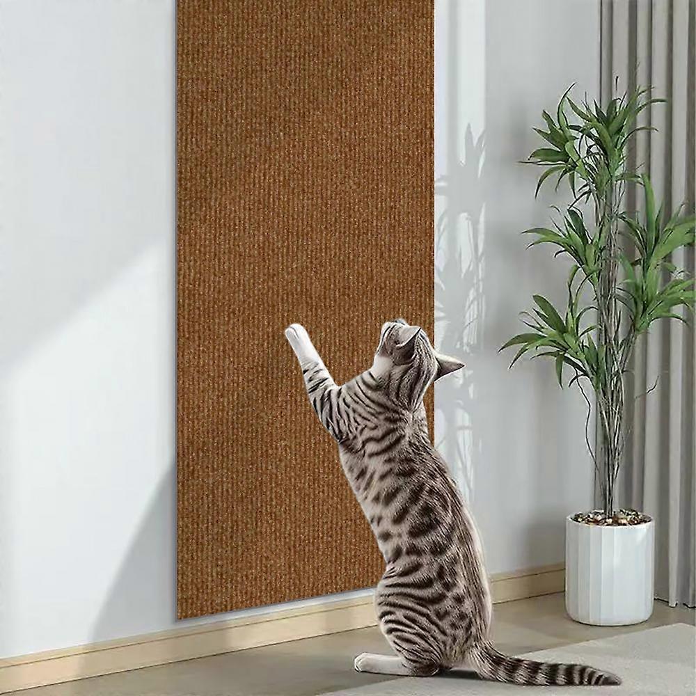 4-piece set of cat scratch protection stickers – self-adhesive furniture and wall stickers, abrasion-resistant, protects against scratches, 60*30cm