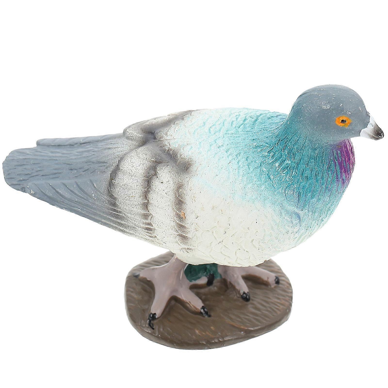 Artificial Dove Ornament Lifelike Dove Statue for Home Use 4Pcs