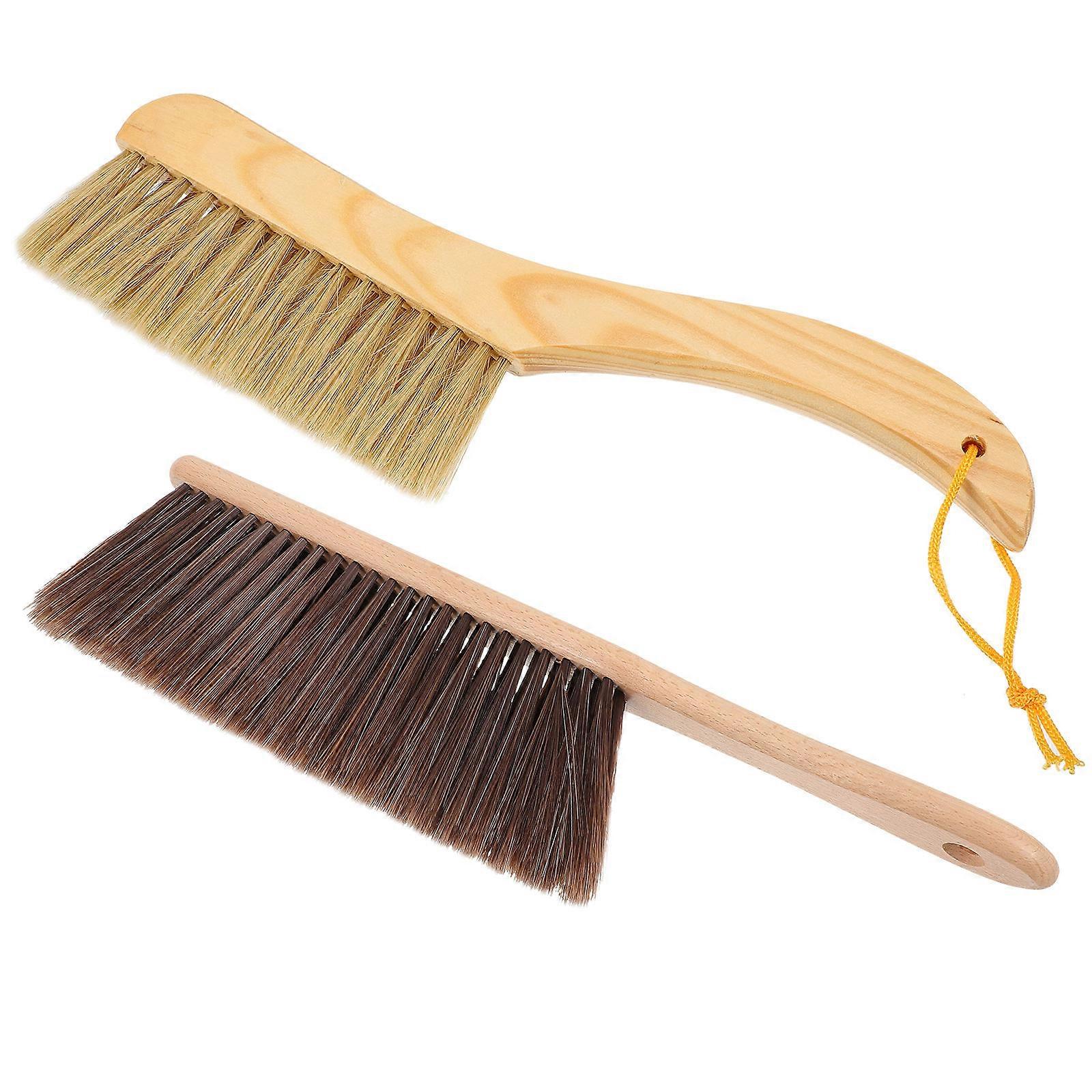 Assorted Color Hand Broom for Cleaning Use 4Pcs Soft Dusting Brushes