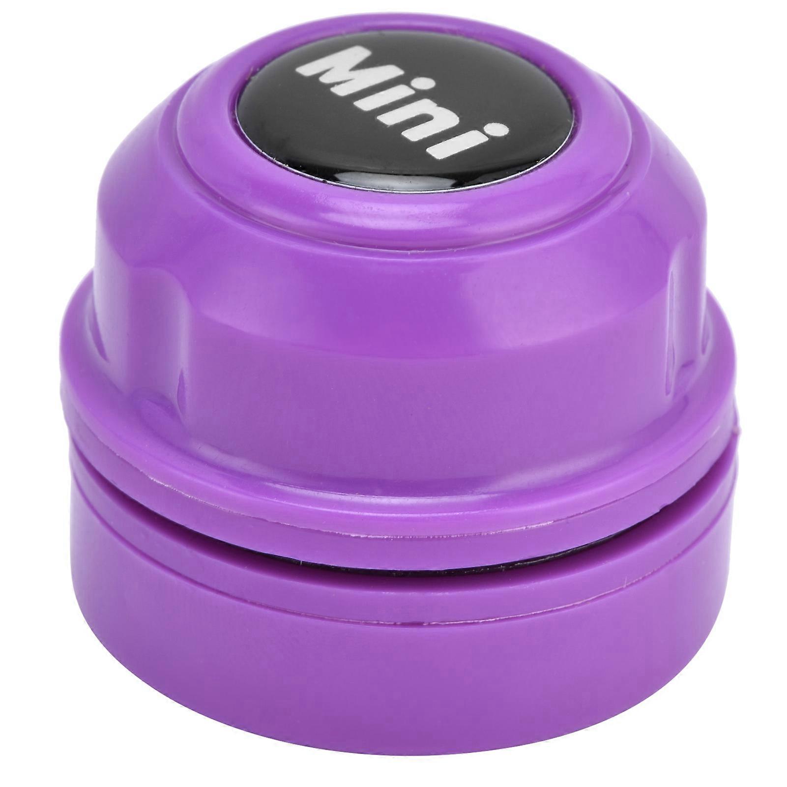 Nettoyeur magnétique pour petit aquarium, grattoir à algues, brosse de nettoyage pour vitres, violet