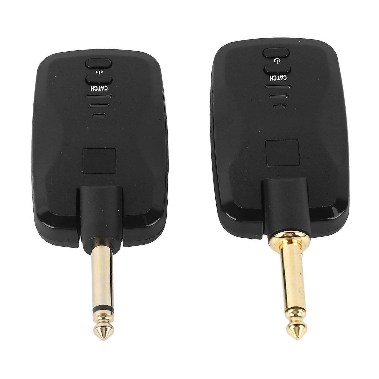Wireless Guitar System UHF Digital Transmitter Receiver 600mAh Battery