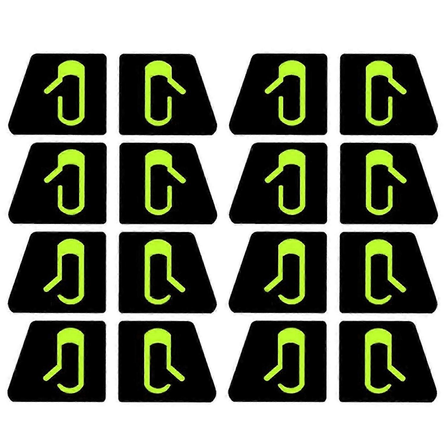 8Pcs/Set for Sticker Luminous Button Sticker Kit