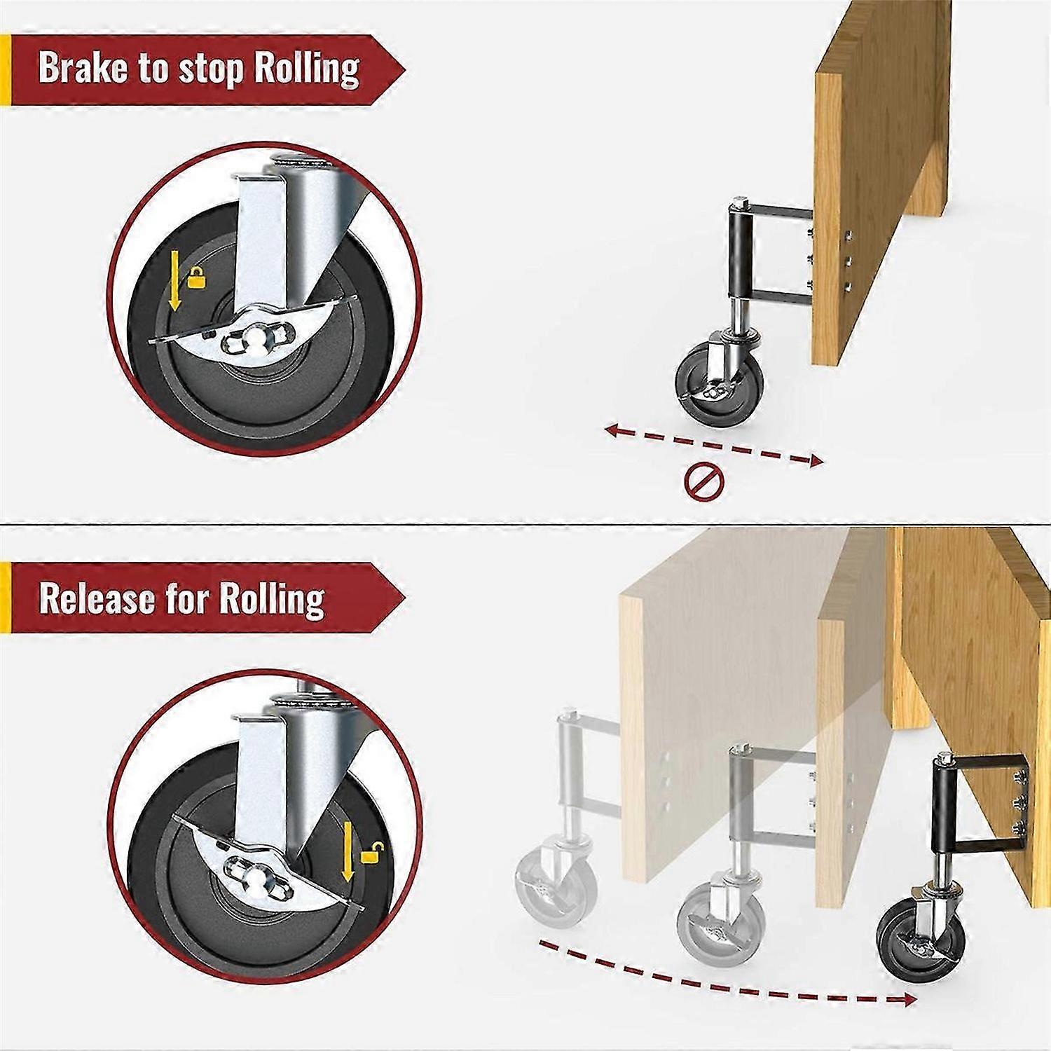 Heavy Duty Gate Caster, Spring Loaded Gate Wheel