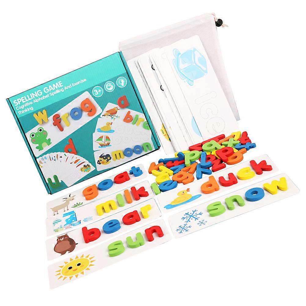 English Alphabet Cognition Toy Spelling Games Alphabet Puzzle 1Set