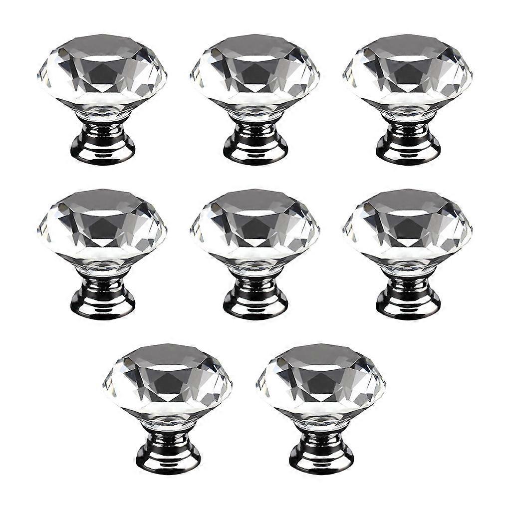Easy-to-install Crystal Knobs For Furniture With Unique Kitchen Cabinet Handles Drawer Knobs