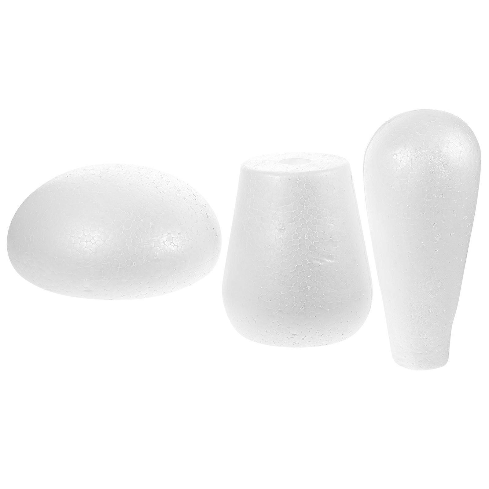 Foam Statue DIY Crafts 6Pcs Unfinished Foam Balls for Kids DIY
