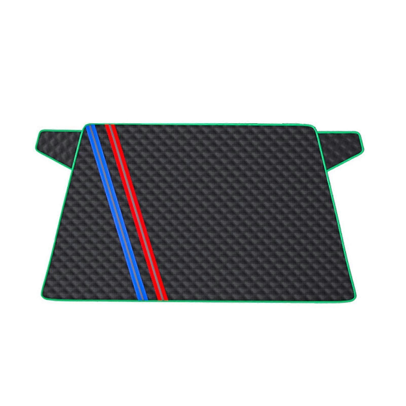 Car Windshield Snow Cover with Reflective Strip Universal Easy to Install Automotive Large Magnetic Windshield Frost Cover