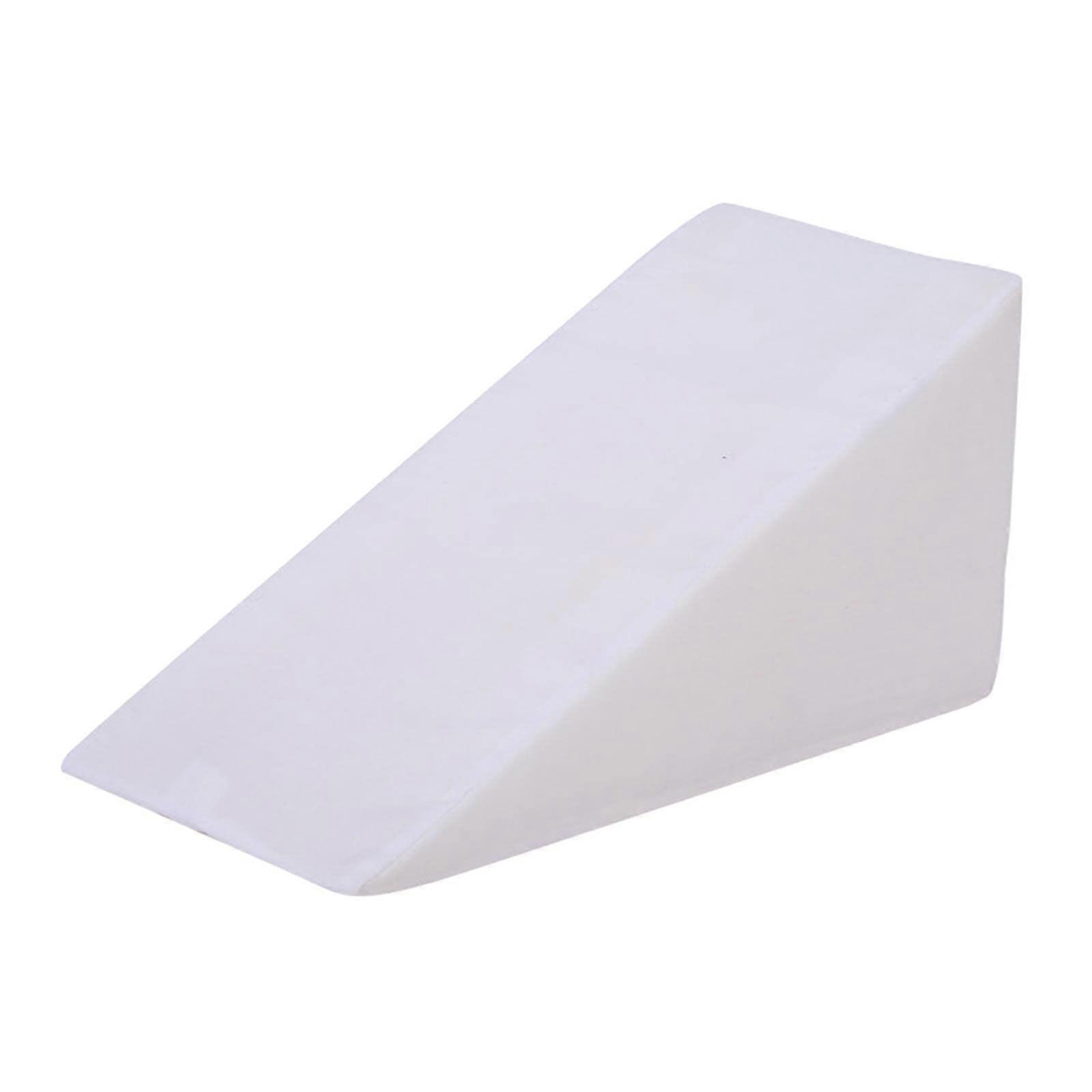 Arm Elevation Pillow For Broken Arm Orthopedic Wedge Contour Design 15.75x7.87x7.87 In Density Sponge White