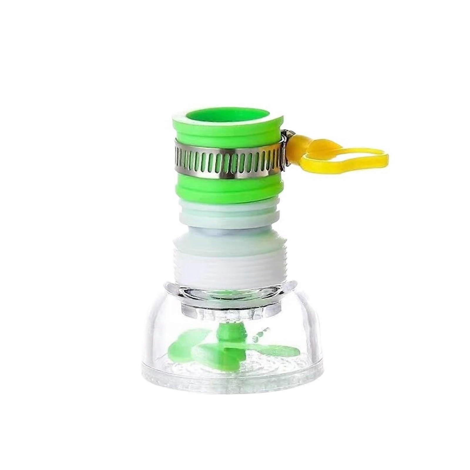 Kitchen AntiSplashing Faucet Rotating Extendable PullOut Spray Universal Fit Faucet Green Wash Basin Shower