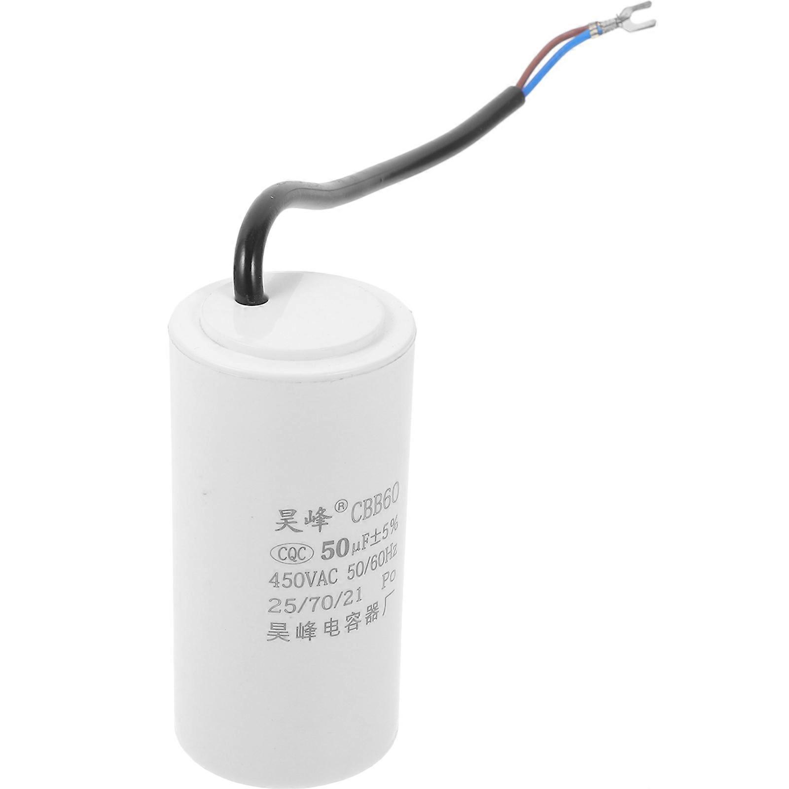 Cbb60 Washing Machine Capacitor Motor Run Capacitor 5Pcs Pack